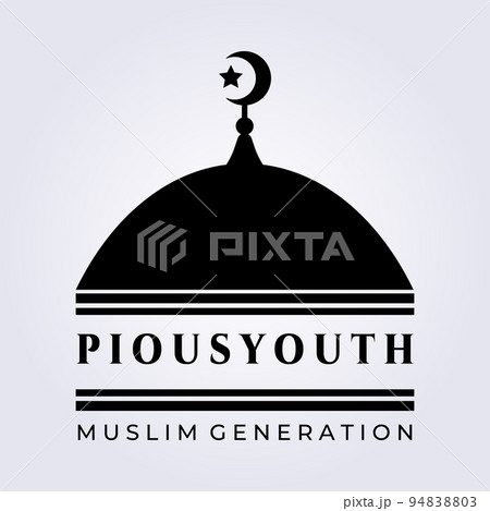 mosque logo, muslim logo vector illustration design graphic mosque logo, muslim logo vector illustration design graphic 94838803