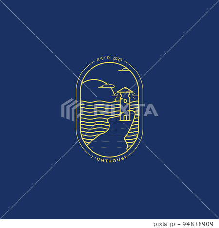 Lighthouse park logo vector illustration design 94838909