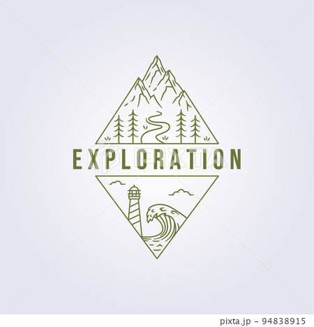 nature exploration, travel, adventure logo vector illustration design 94838915