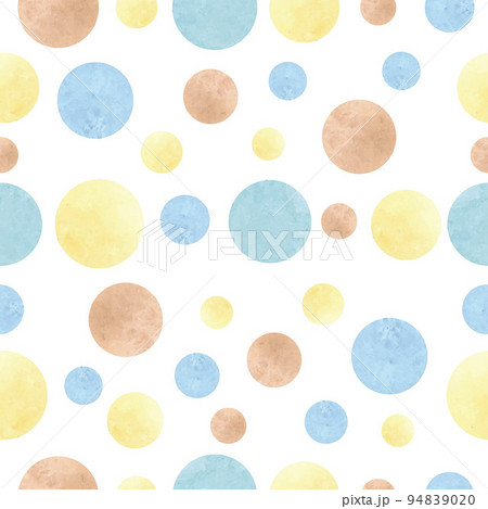 Watercolor dots pattern. Watercolor dots pattern. 94839020