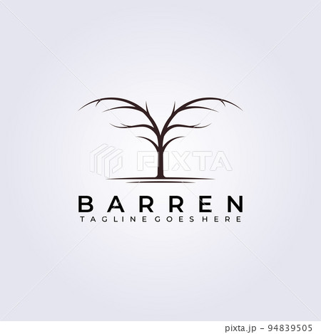 branch, dry tree logo vector illustration design 94839505