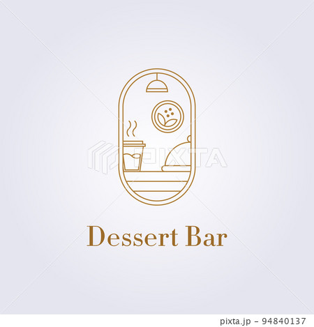 food street cafe bar logo vector illustration design food street cafe bar logo vector illustration design 94840137