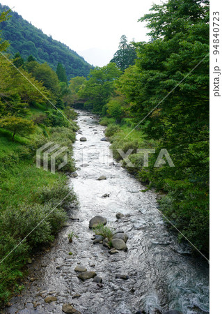 栗巣川【東氏館跡庭園】 94840723