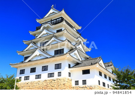 【広島県】リニューアルした福山城天守閣 94841854