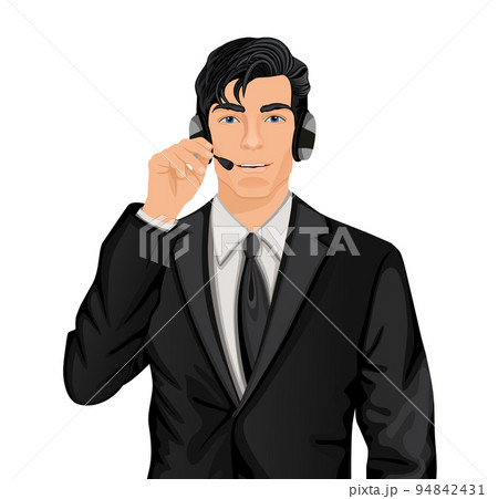 Customer service representative man 94842431