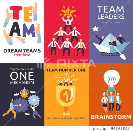Teamwork Cards Set 94842837