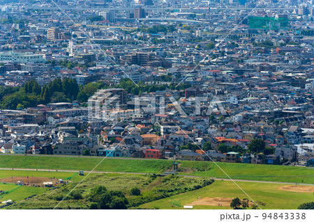 首都圏の密集したオフィス街と住宅地のイメージ 首都圏の密集したオフィス街と住宅地のイメージ 94843338
