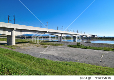 北陸新幹線 手取川橋梁 北陸新幹線 手取川橋梁 94845040