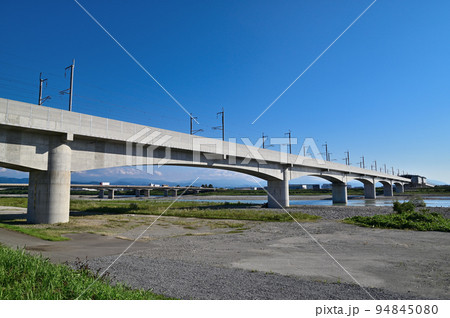 北陸新幹線 手取川橋梁 北陸新幹線 手取川橋梁 94845080
