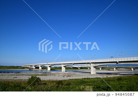 北陸新幹線 手取川橋梁 北陸新幹線 手取川橋梁 94845087