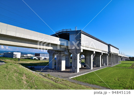 北陸新幹線 手取川橋梁 北陸新幹線 手取川橋梁 94845116