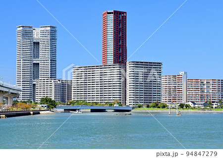福岡市の風景　福岡アイランドシティ 94847279
