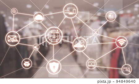 Omni channel technology of online retail business approach 94849640