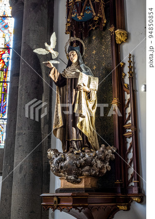 Interior of San Juan Bautista Church at Arucas, Gran Canaria Island, Canary Islands, Spain 94850854
