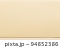 クリーム色の和紙　シンプル背景イメージ 94852386