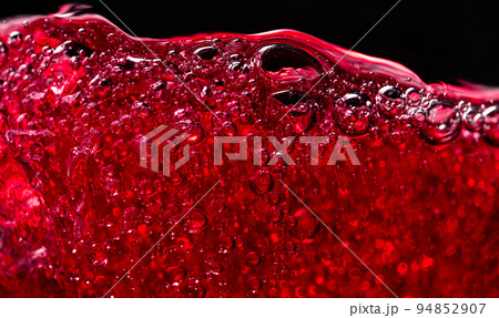 Red wine abstract splashing. 94852907