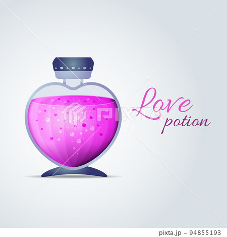 Vector Love Potion for Valentines Day cards 94855193