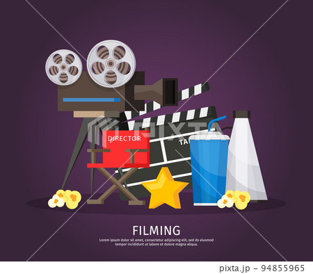 Colorful Cinematography Template Colorful Cinematography Template 94855965