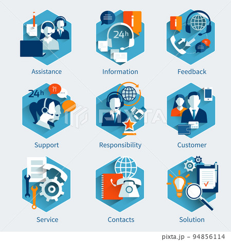 Customer Service Concept Set Customer Service Concept Set 94856114