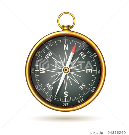 Compass Realistic Isolated 94856240
