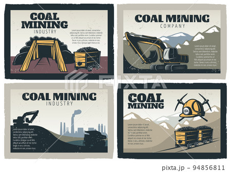Coal Mining Designs Set 94856811