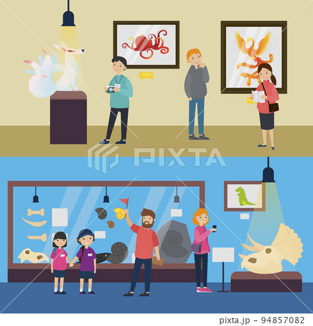 Cultural Recreation Horizontal Banners 94857082