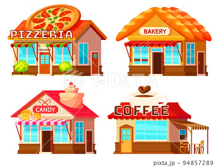 Country Shop Storefronts Set Country Shop Storefronts Set 94857289