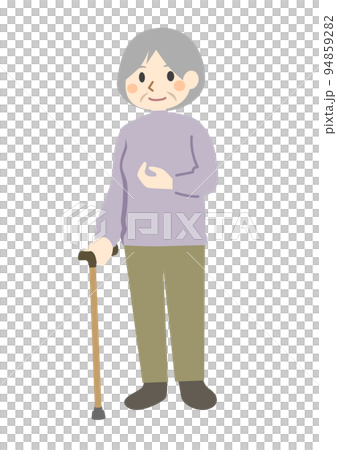 偏癱老人手杖 94859282