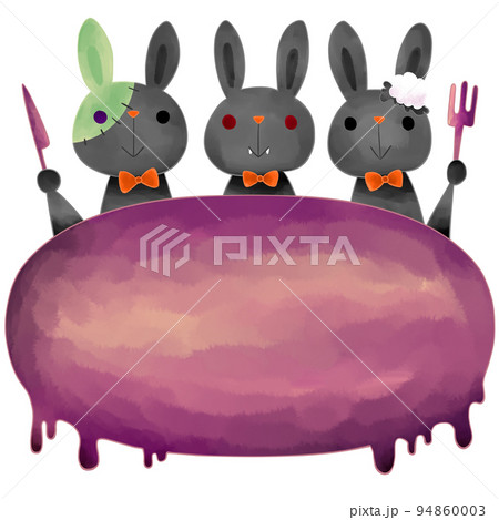 ウサギの食卓　ハロウィン 94860003
