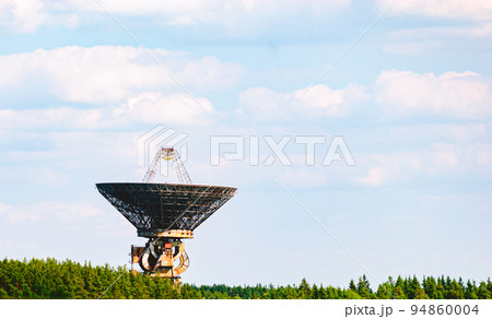 Radio Astronomy Observatory with a radio telescope RT-64 (TNA-1500) used for study pulsars and planets of Solar system, Kalyazin, Russia 94860004