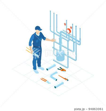 Plumbing Service Composition 94863061