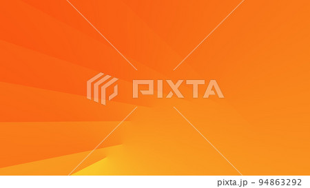 背景イラスト　オレンジ　バーチャル背景　仮想世界　メタバース　背景　4k　gb 94863292