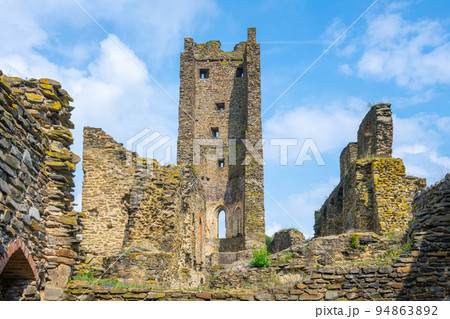 Okor - ruins of medieval castle near Prague Okor - ruins of medieval castle near Prague 94863892