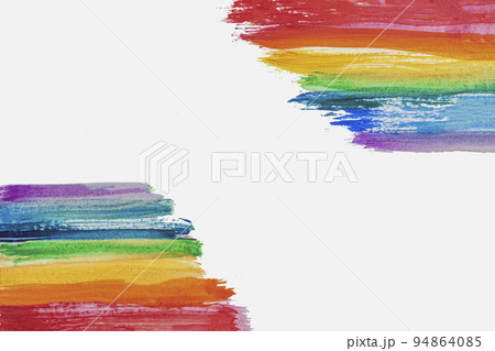 Dripping, flowing stains, strokes and traces. Abstract background Dripping, flowing stains, strokes and traces. Abstract background 94864085