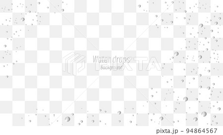 水滴の背景素材 水滴の背景素材 94864567