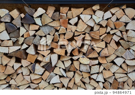 Log Pile Closeup Log Pile Closeup 94864971