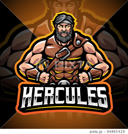 Hercules esport mascot logo design Hercules esport mascot logo design 94865429