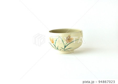 九谷焼穂文の抹茶茶碗 94867023
