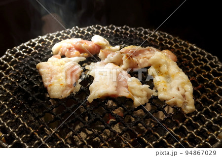 炭火焼きのホルモン焼肉 94867029