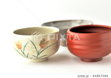 九谷焼穂文の抹茶茶碗 九谷焼穂文の抹茶茶碗 94867068