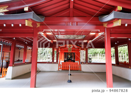 箱根神社境内にある九頭龍神社新宮　神奈川県箱根町 94867828