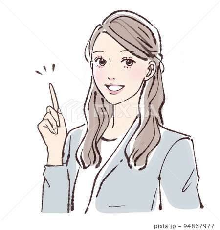 女性のイラスト素材 94867977