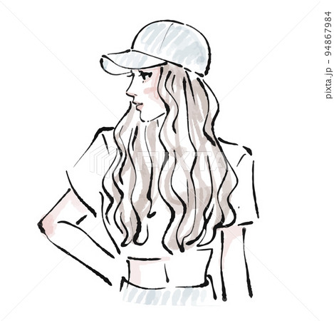女性のイラスト素材 94867984