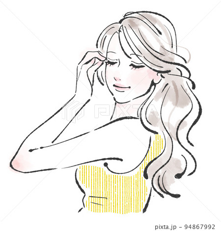 女性のイラスト素材 94867992