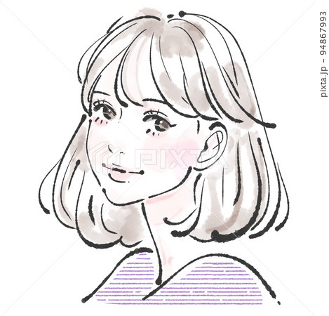 女性のイラスト素材 94867993