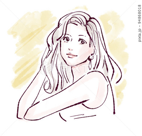 女性のイラスト素材 女性のイラスト素材 94868018