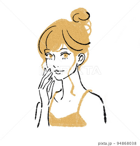 女性のイラスト素材 女性のイラスト素材 94868038