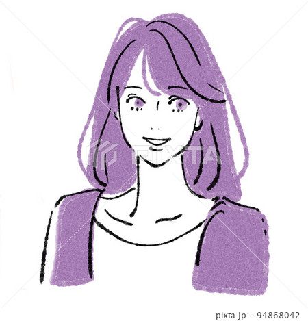 女性のイラスト素材 94868042
