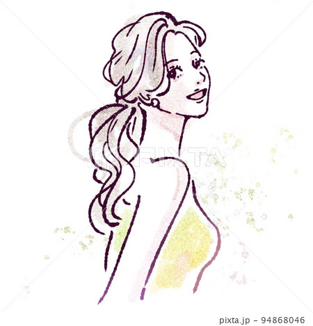 女性のイラスト素材 94868046