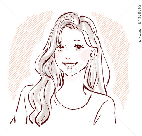 女性のイラスト素材 94868065
